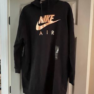 NWT Nike Loose Fit Long Hoodie